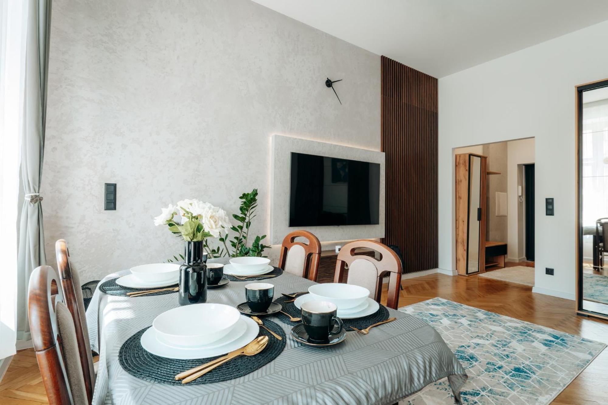 ヴロツワフNeatspace - Apartament Z Widokiem Na Rynekアパートメント エクステリア 写真